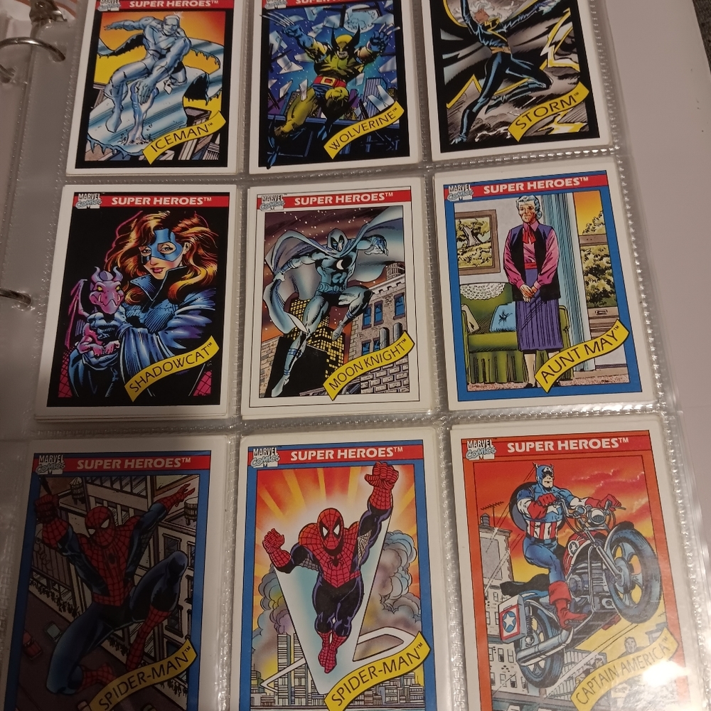 Marvel cards